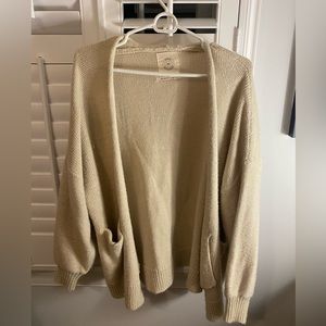 Urban outfitters cream cardigan